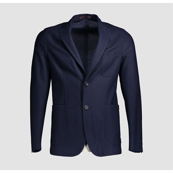The Gigi | Angie unstructured navy blue jacket/blazer EU size 48 US 38 - Picture 1 of 11